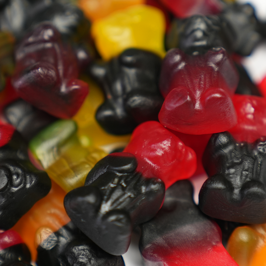 Matthijs Neon Fruit Sweet Liquorice Bears 1kg