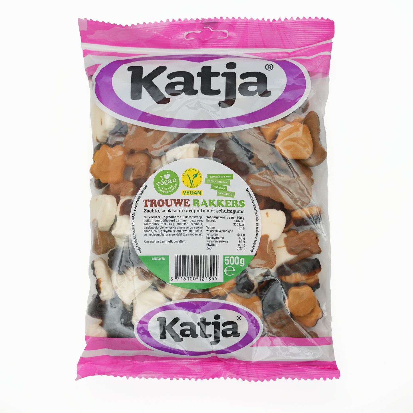 Katja Sweet and Salty Liquorice Dogs 1kg